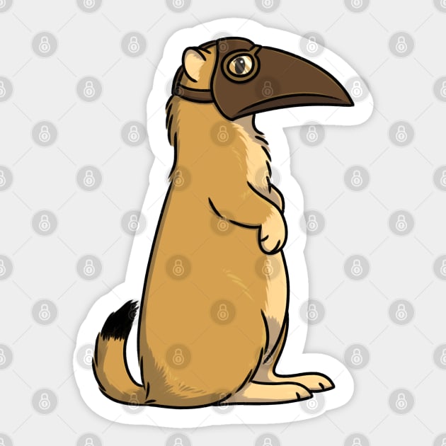 Plague Doctor Sticker by DeguArts